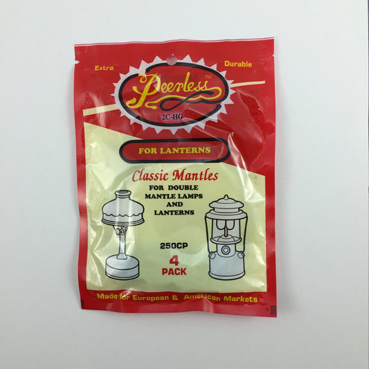 Peerless 2C-HG Mantles for Double Mantle Lamps and Lanterns