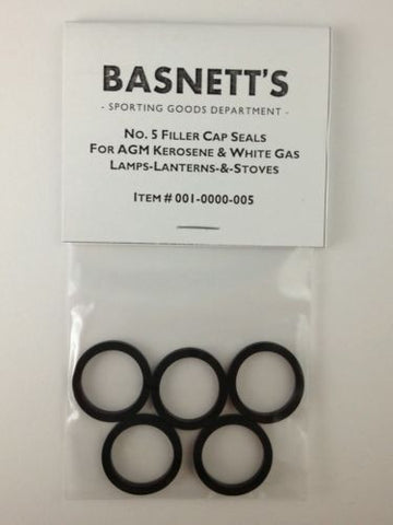 No. 5 Cap Seals for American Gas Machine Lanterns and Stoves