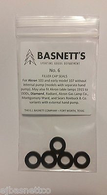 No. 6 Cap Seals for Akron Lanterns